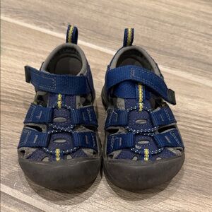 Keen Kids Blue and Gray Adventure Sandals